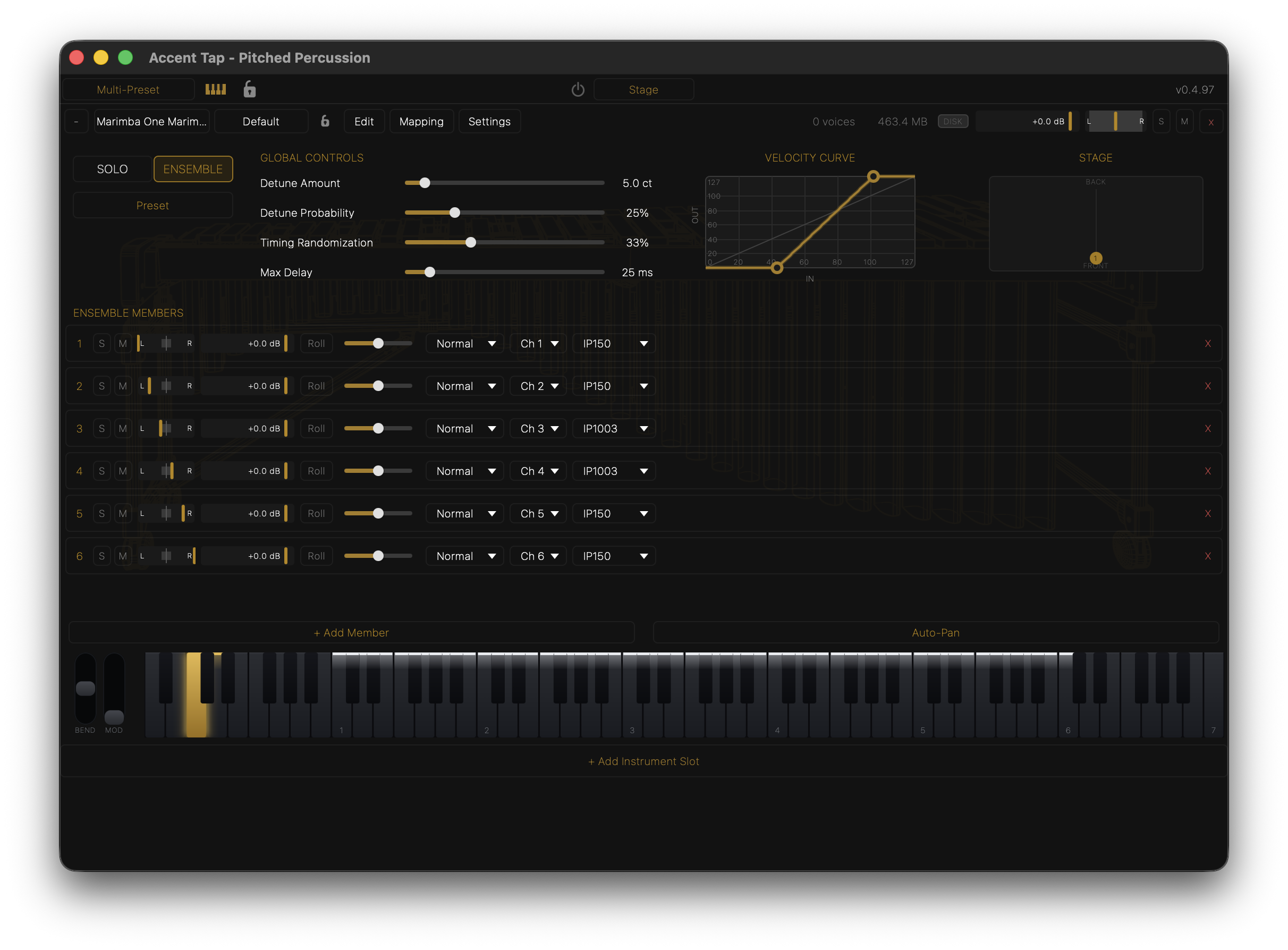 Ensemble mode